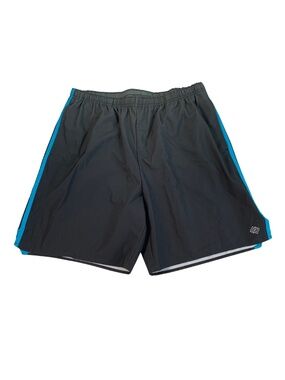 Zelos Athletic Men's Ombre Green Black Shorts Size L Activewear Casual